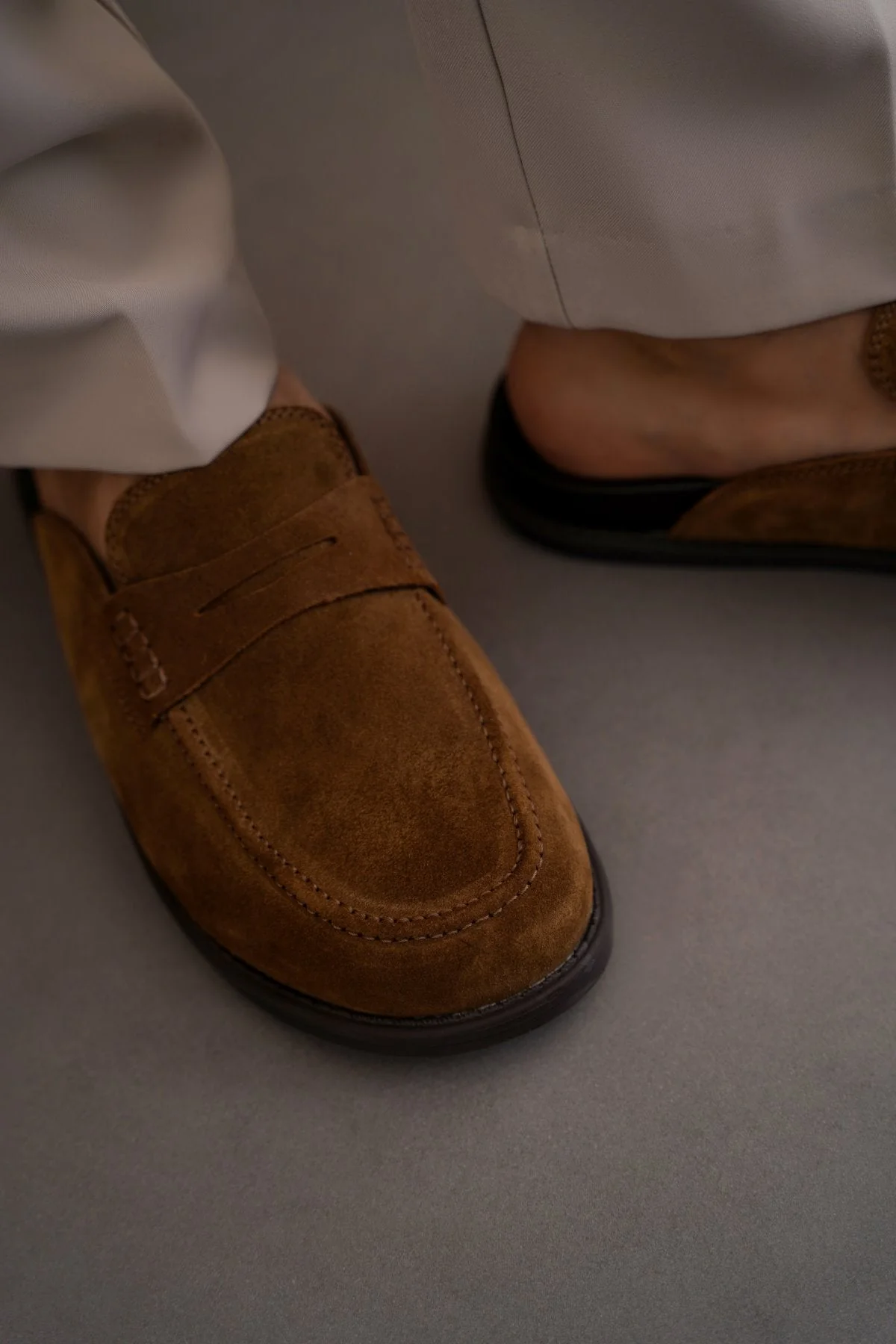 SUEDE LEATHER MULES - Image 2