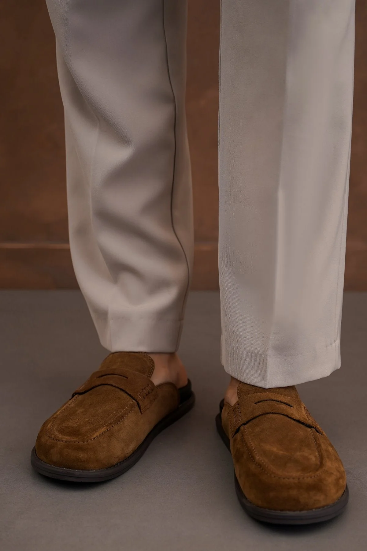 SUEDE LEATHER MULES - Image 3