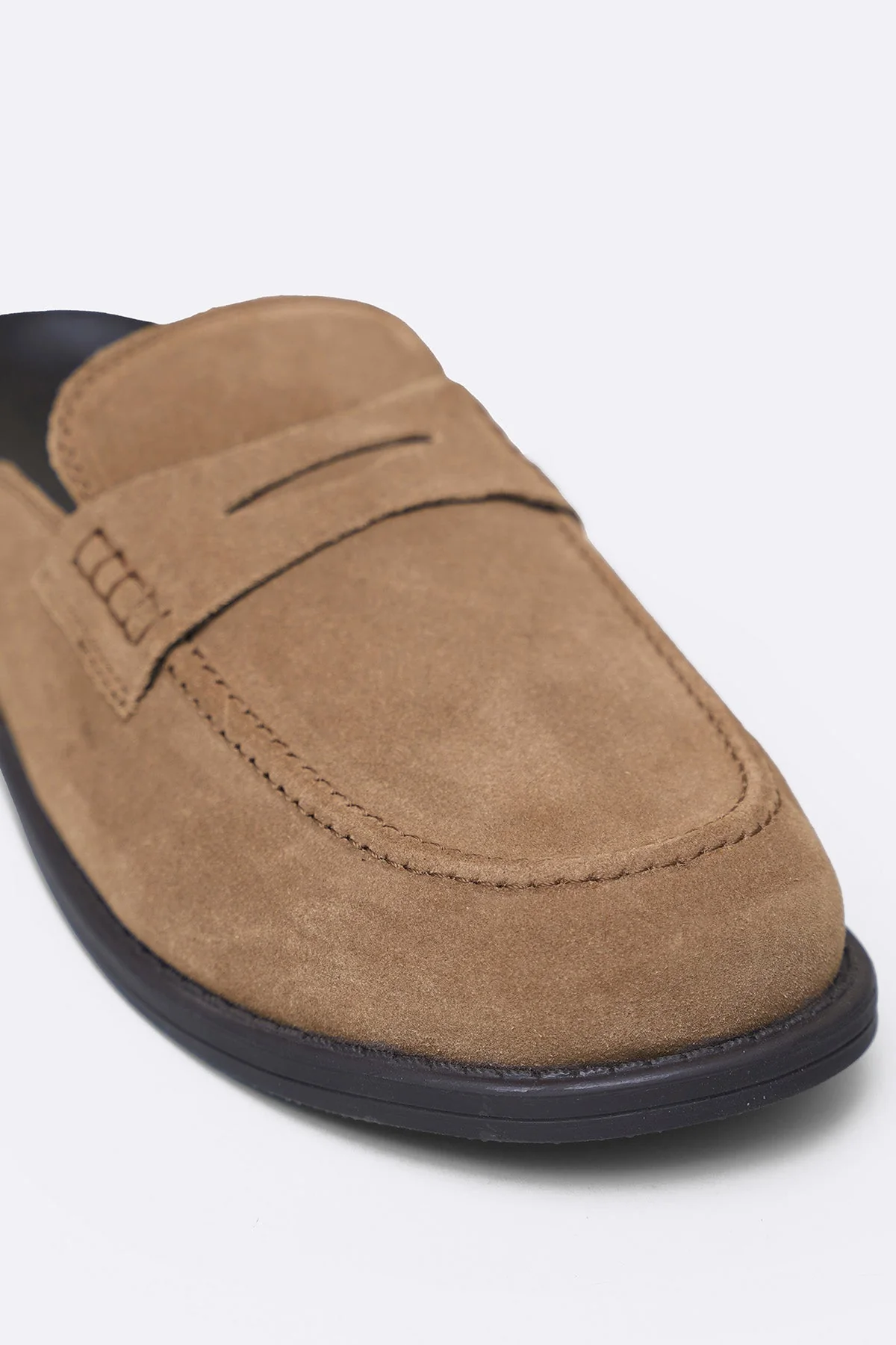 SUEDE LEATHER MULES - Image 3