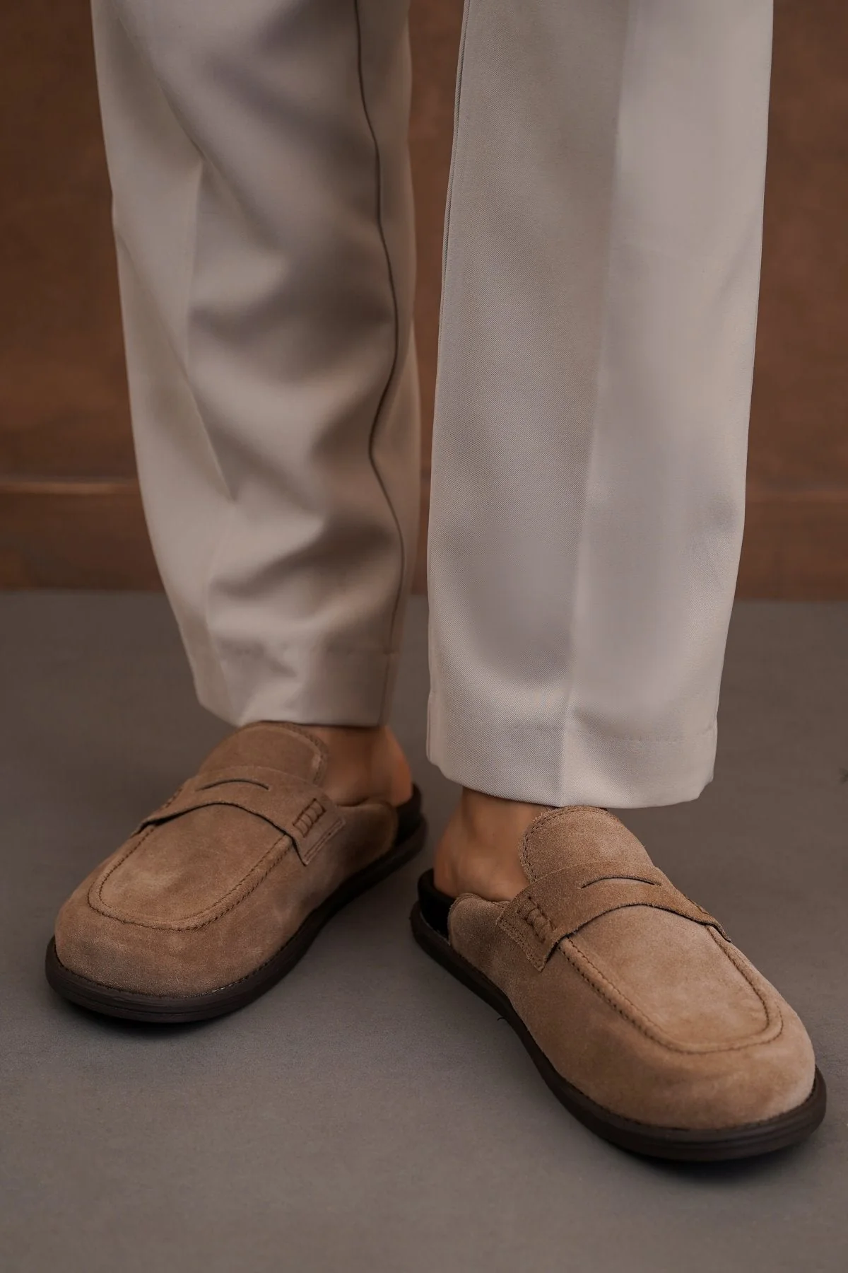SUEDE LEATHER MULES - Image 4