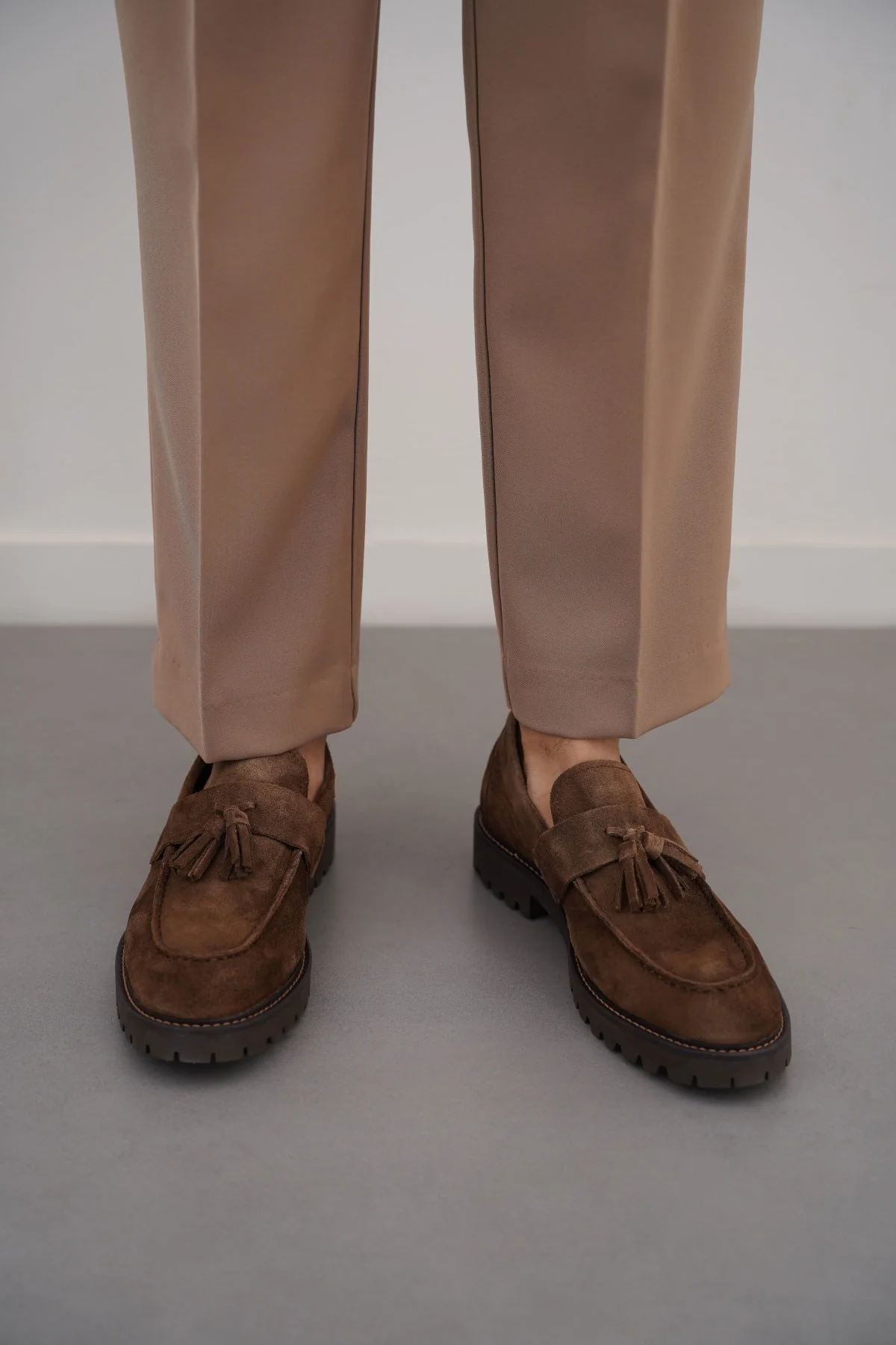 SUEDE TASSEL LOAFERS - Image 2