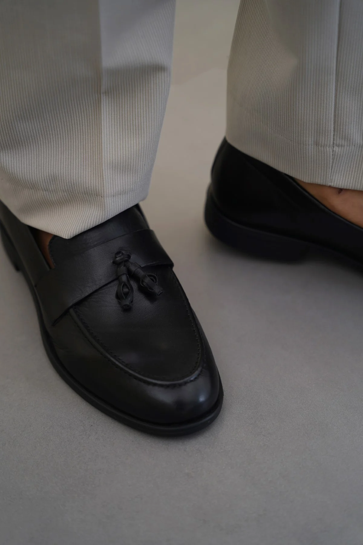 TASSEL LEATHER LOAFERS - Image 3