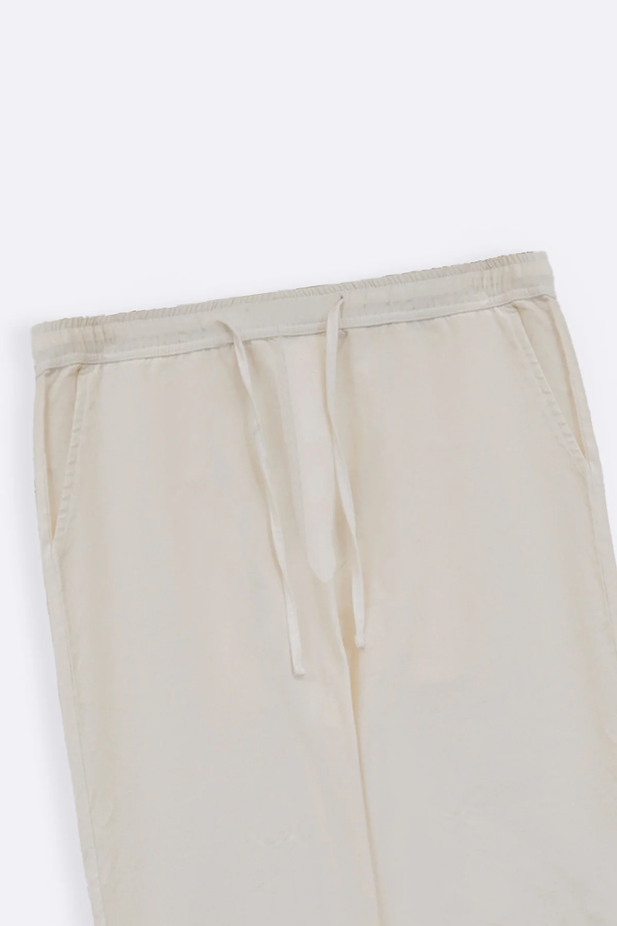 TEXTURED COTTON PANTS - Image 7
