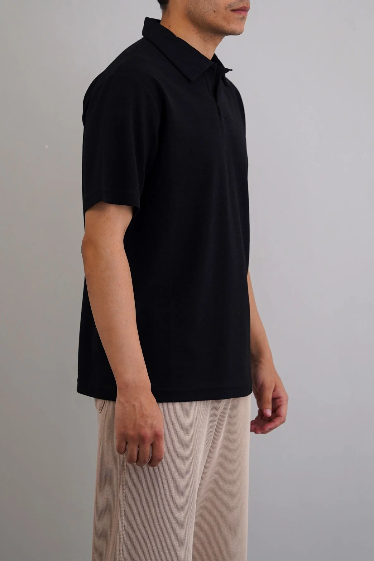 TEXTURED ESSENTIAL POLO - Image 6