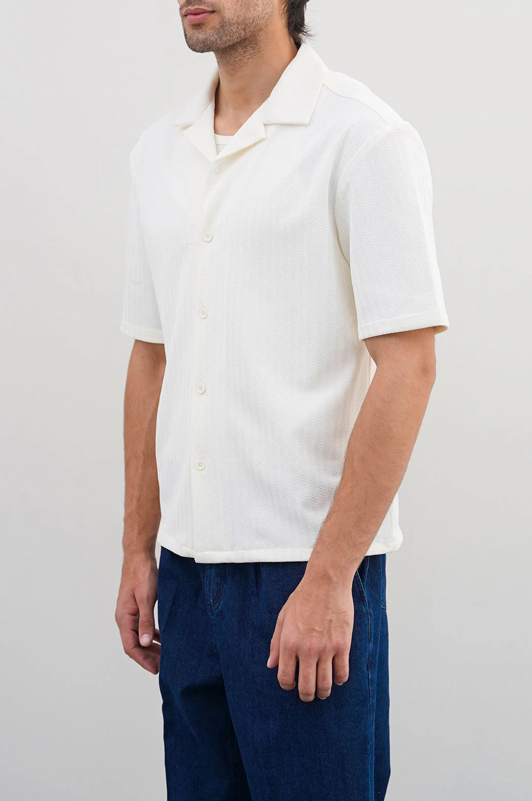 TEXTURED SAFARI SHIRT - Image 5