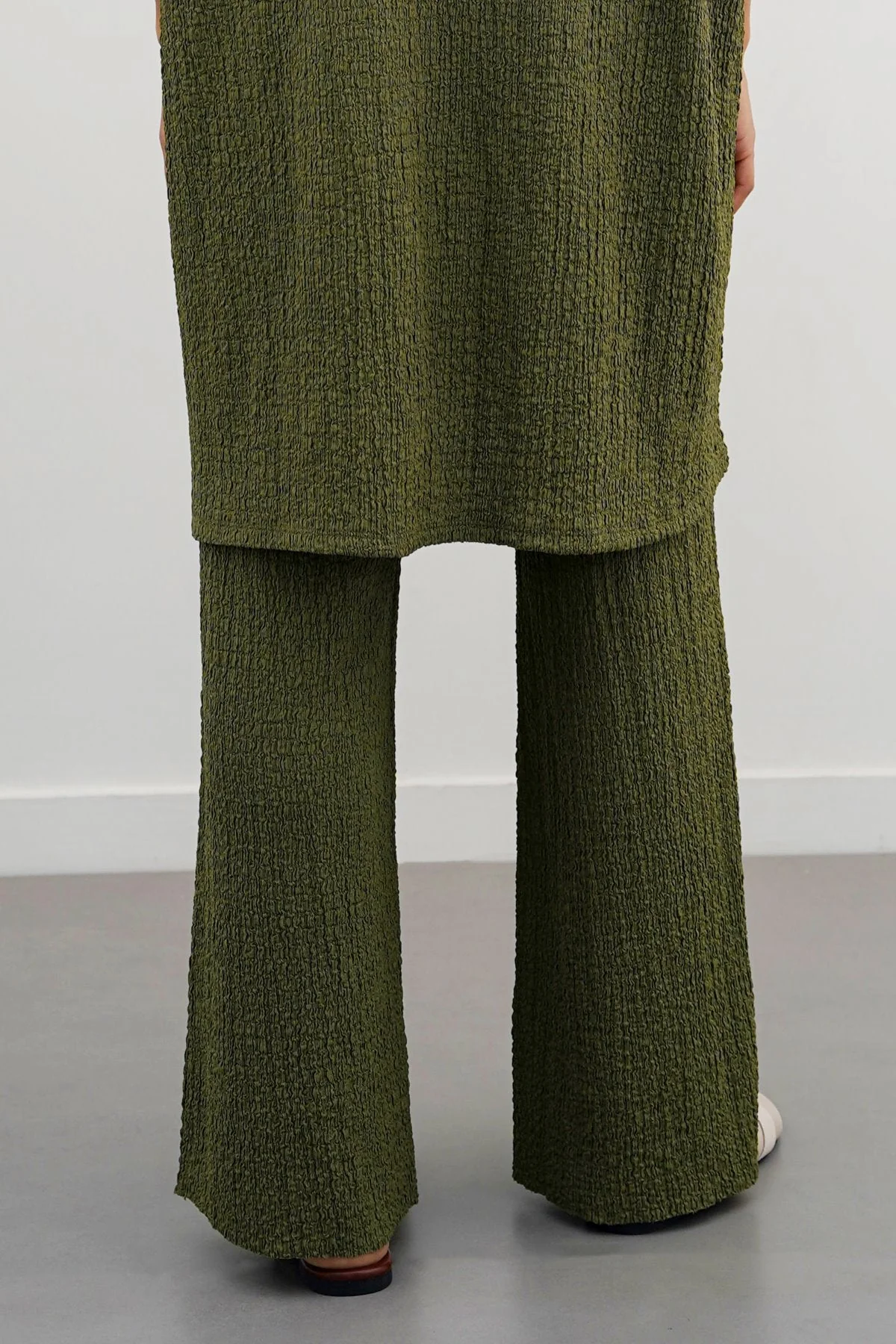 TEXTURED STRETCHY PANTS - Image 4
