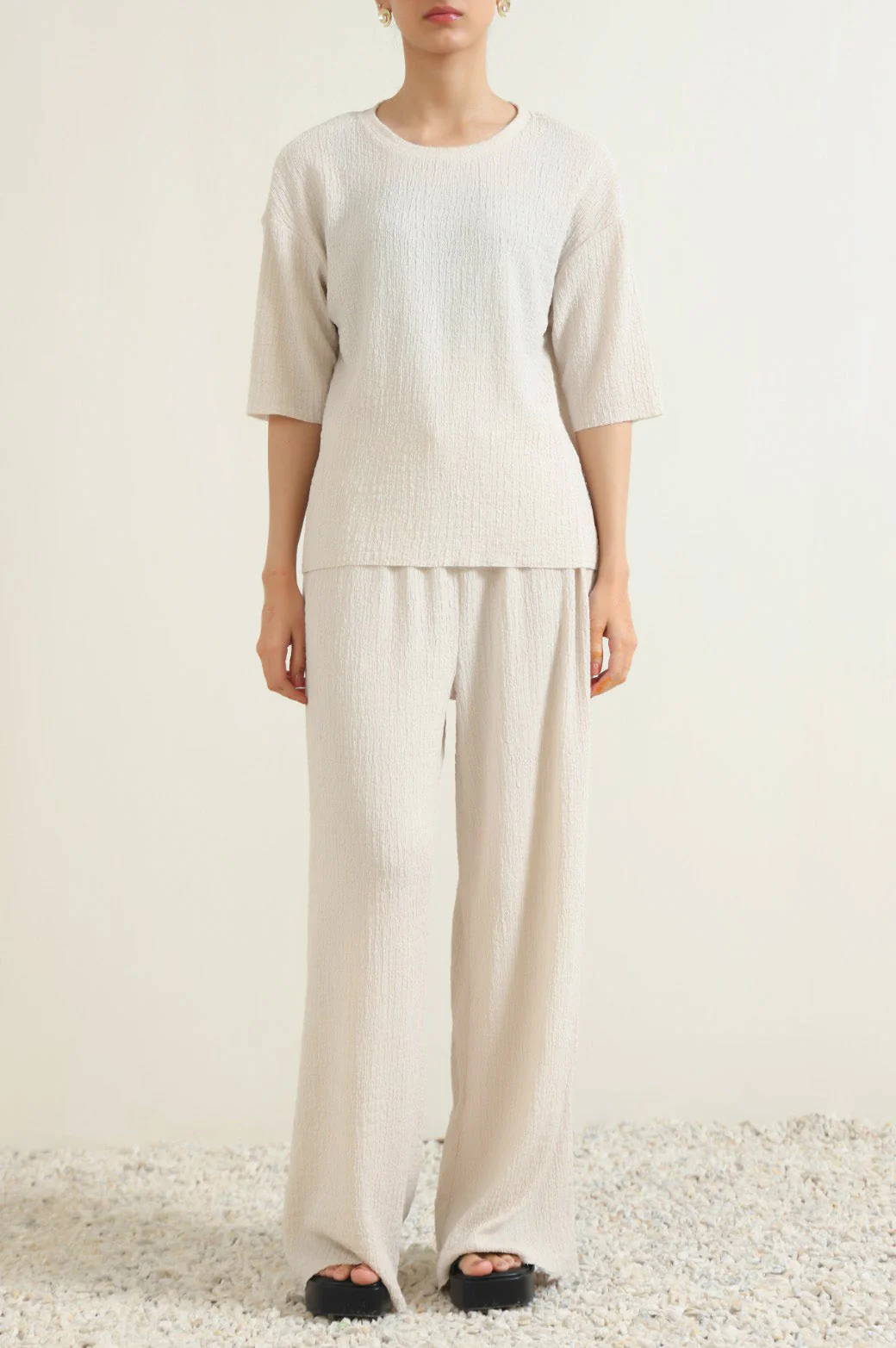TEXTURED STRETCHY TOP - Image 4
