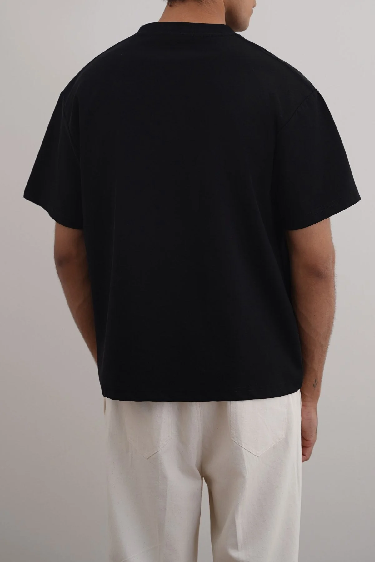 TEXTURED KNITTED CREW - Image 5