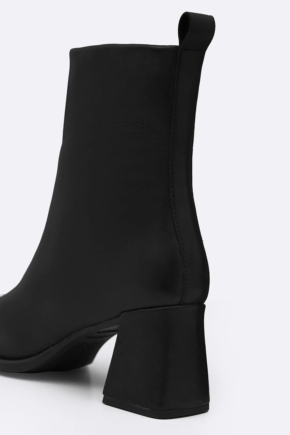 TOP-STITCH LEATHER BOOTS - Image 4