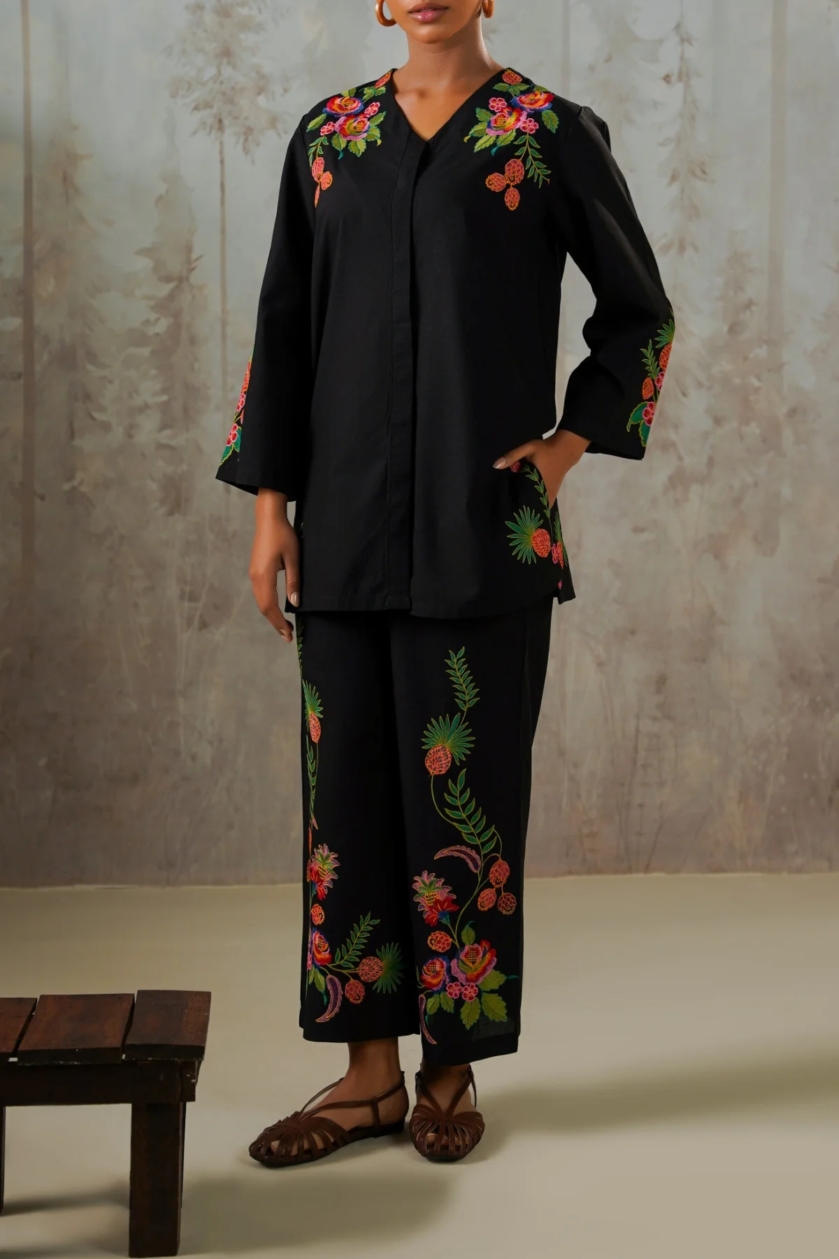 TROPICAL ESCAPE BRODERIE CULOTTES - Image 4