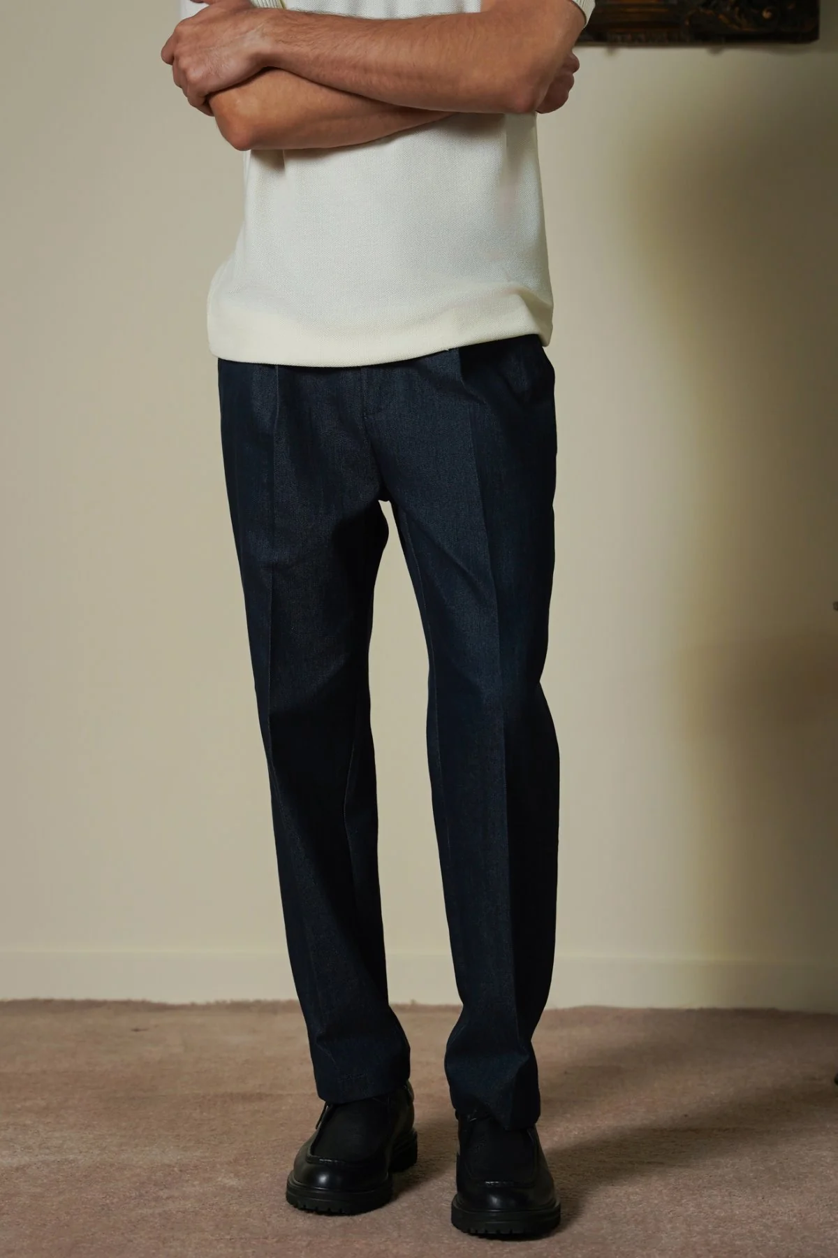 TWILL LOOSE PANTS - Image 3