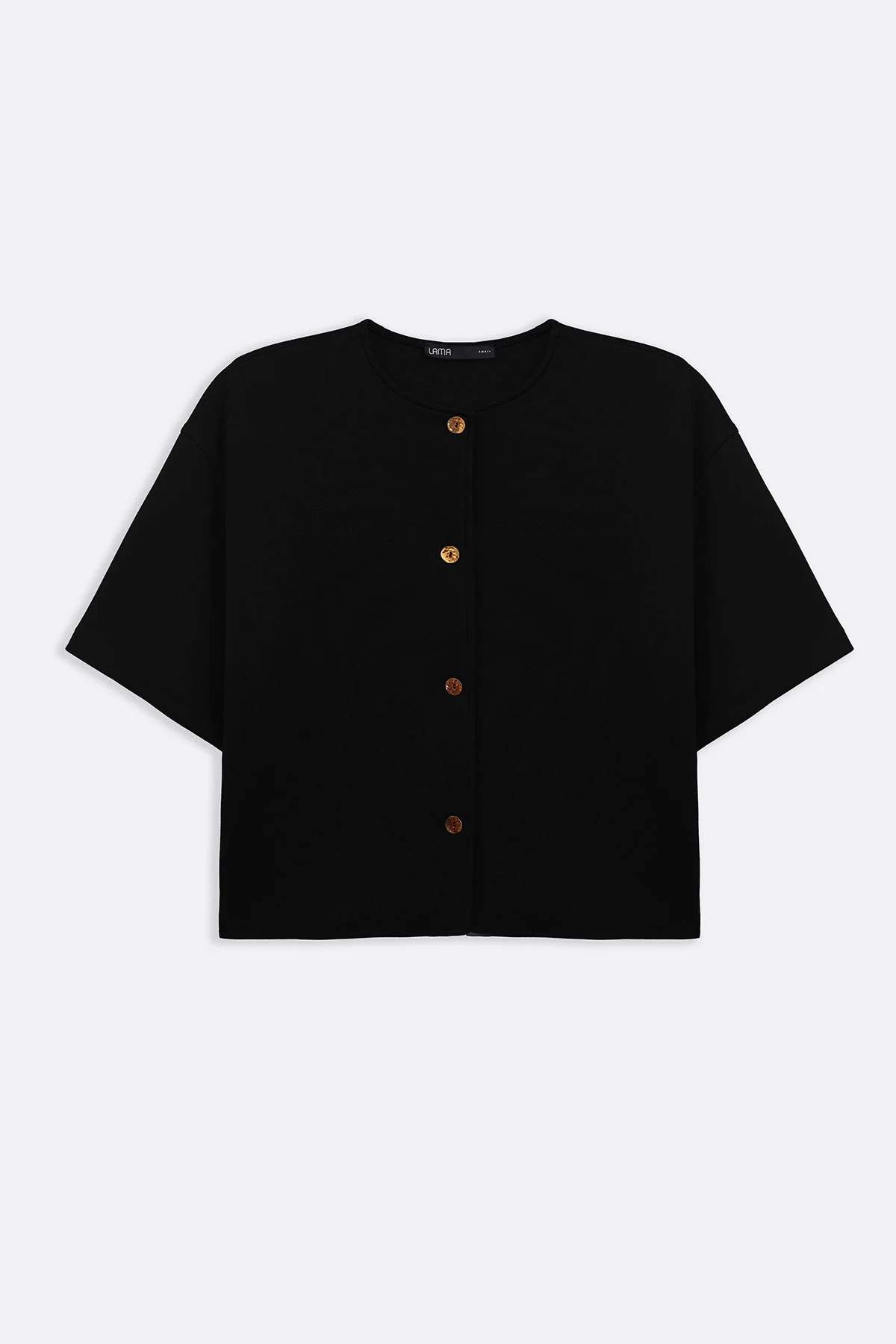 TWILL TEXTURED BLOUSE - Image 2