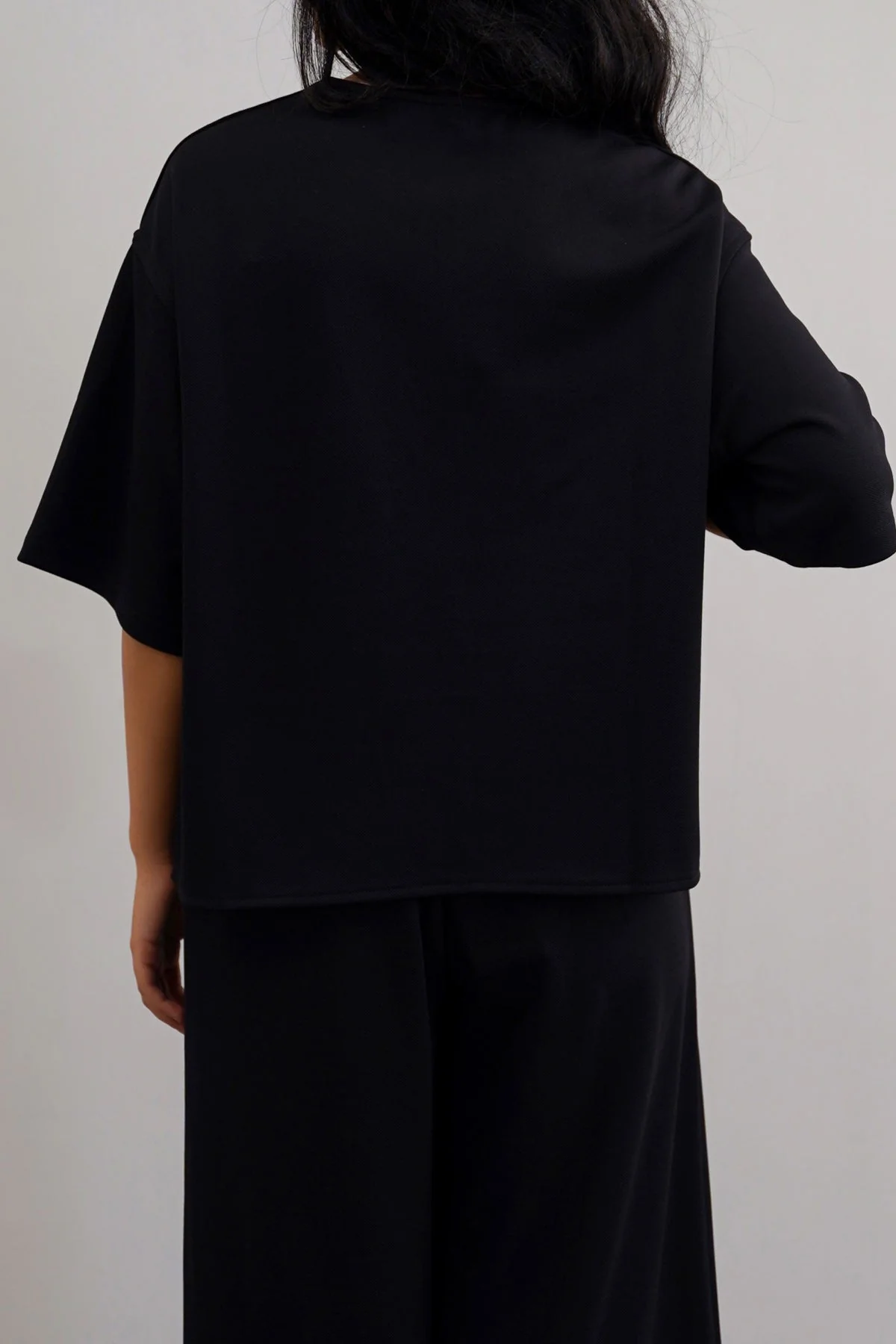 TWILL TEXTURED BLOUSE - Image 4