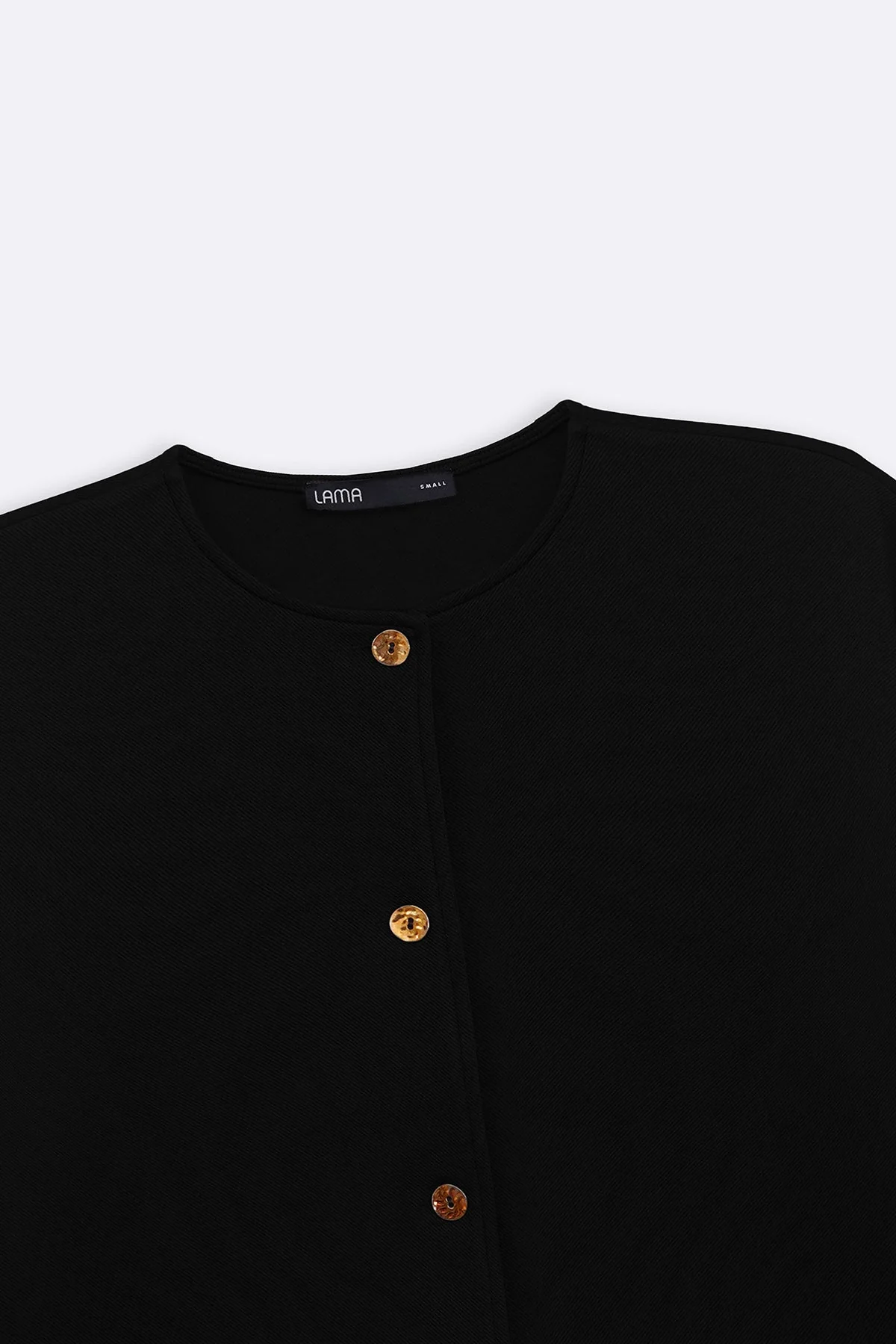 TWILL TEXTURED BLOUSE - Image 7