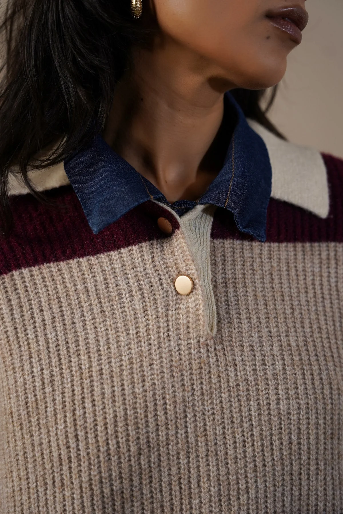 VARSITY STRIPE SWEATER - Image 4