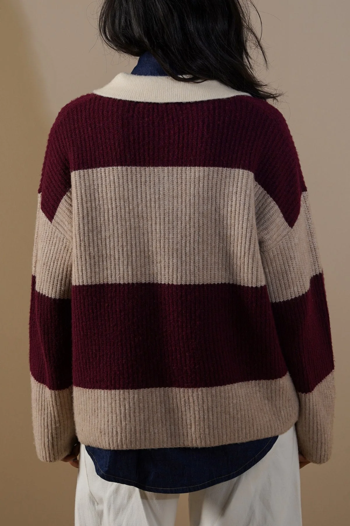 VARSITY STRIPE SWEATER - Image 5