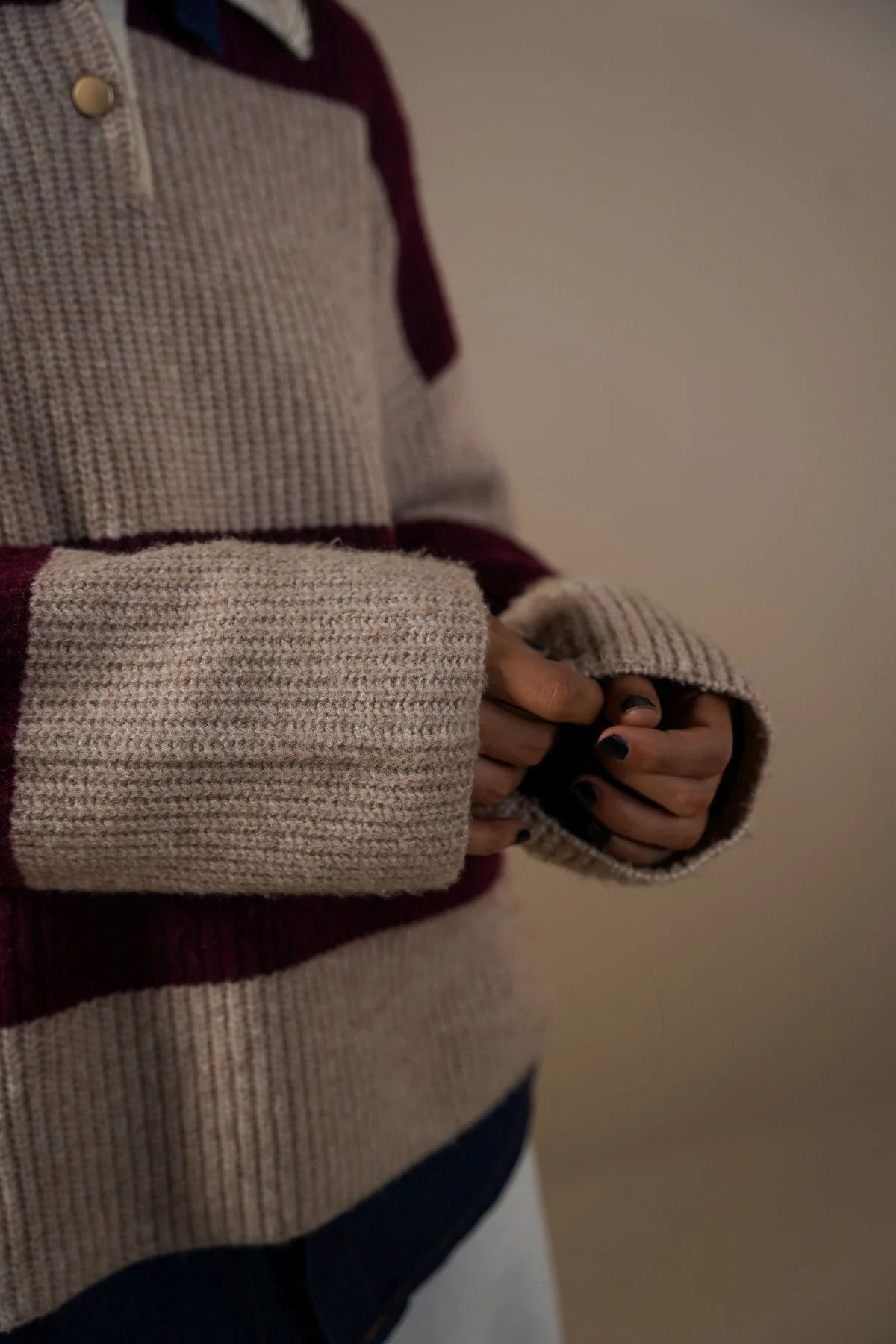 VARSITY STRIPE SWEATER - Image 6