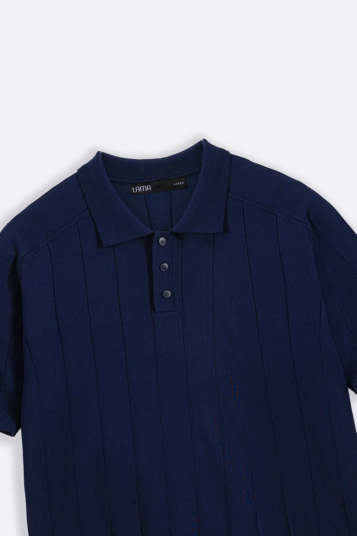 VERTICAL TEXTURED POLO - Image 2