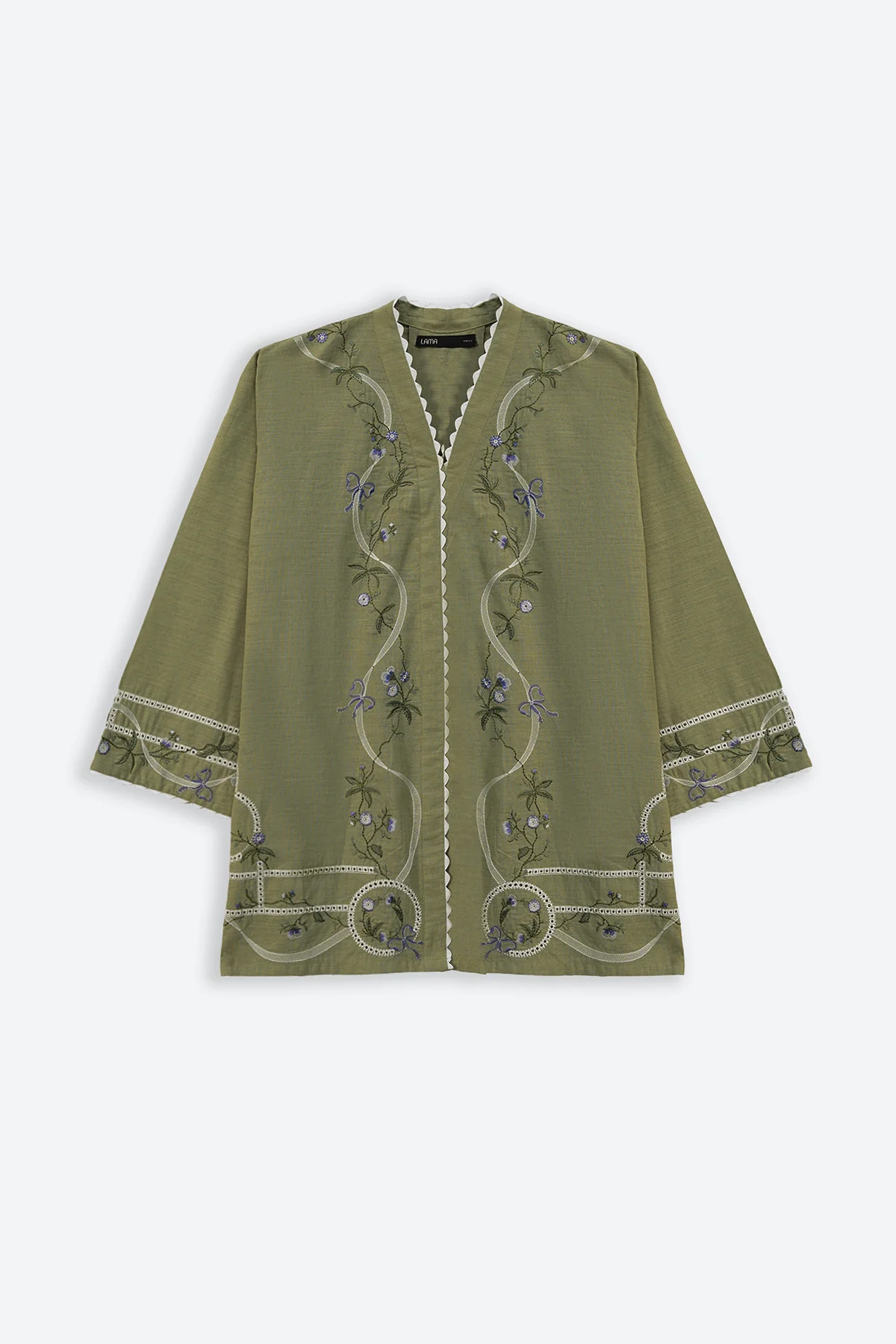 VIOLA AND SAGE EMBROIDERED SHIRT - Image 2