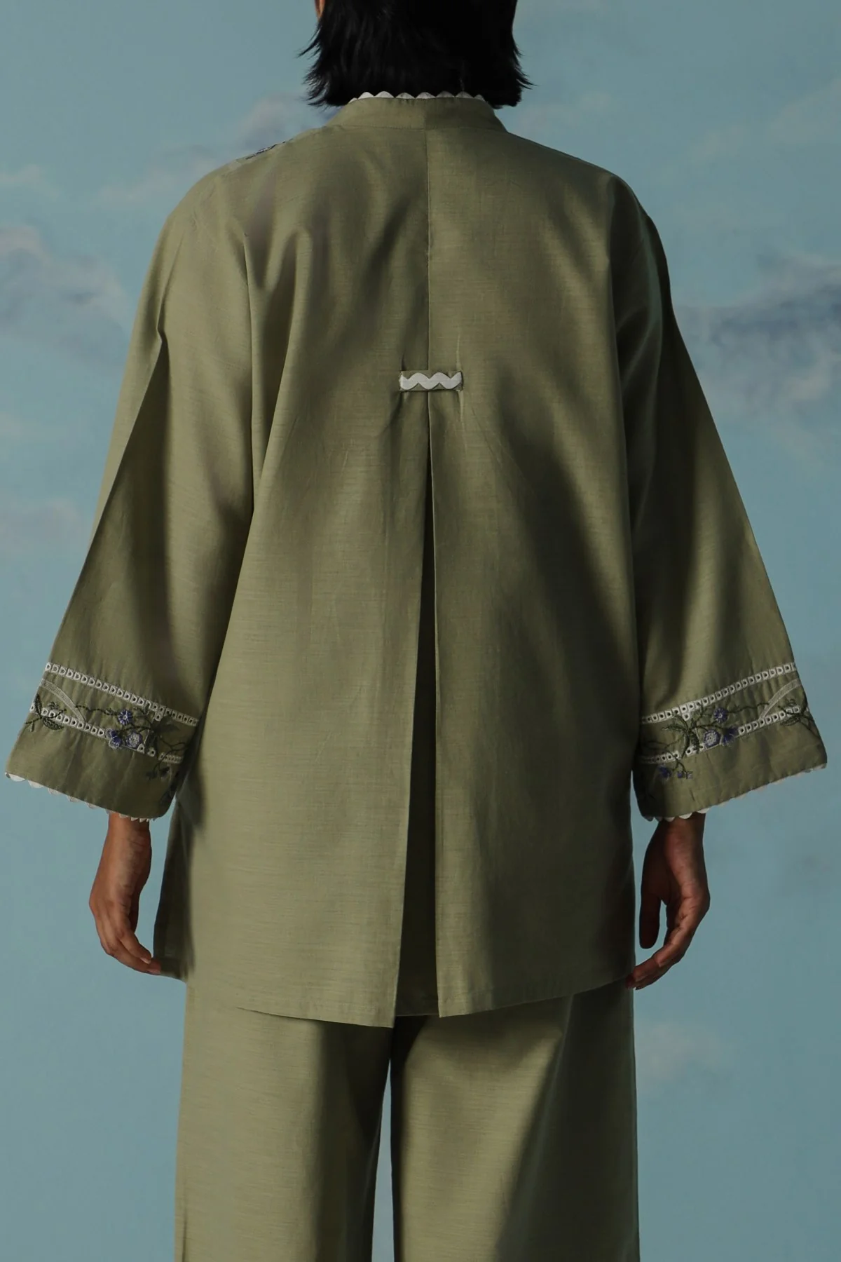 VIOLA AND SAGE EMBROIDERED SHIRT - Image 5