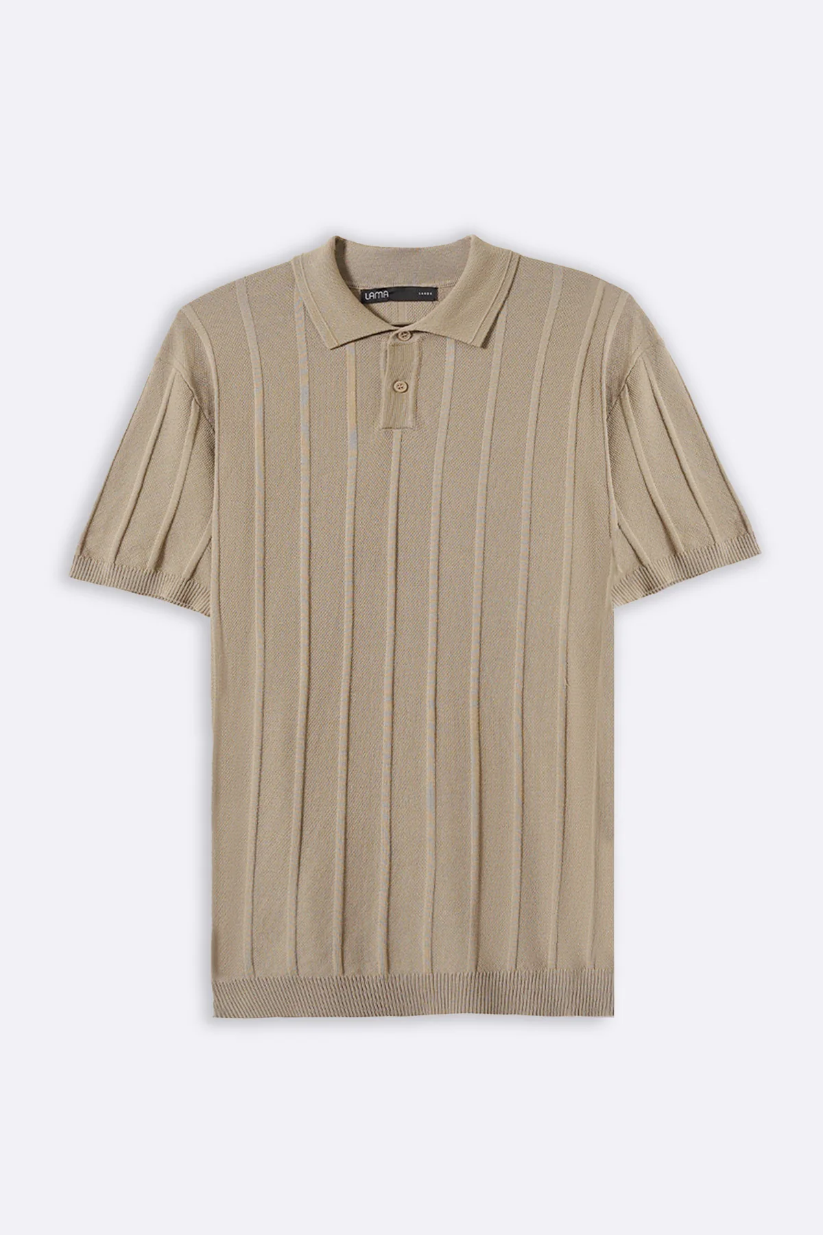 VISCOSE KNIT POLO - Image 2
