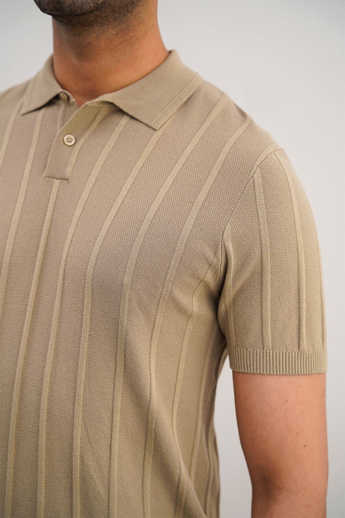 VISCOSE KNIT POLO - Image 3