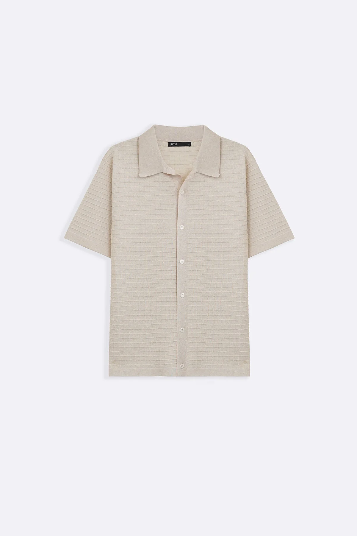 WAFFLE-KNIT SHIRT - Image 4