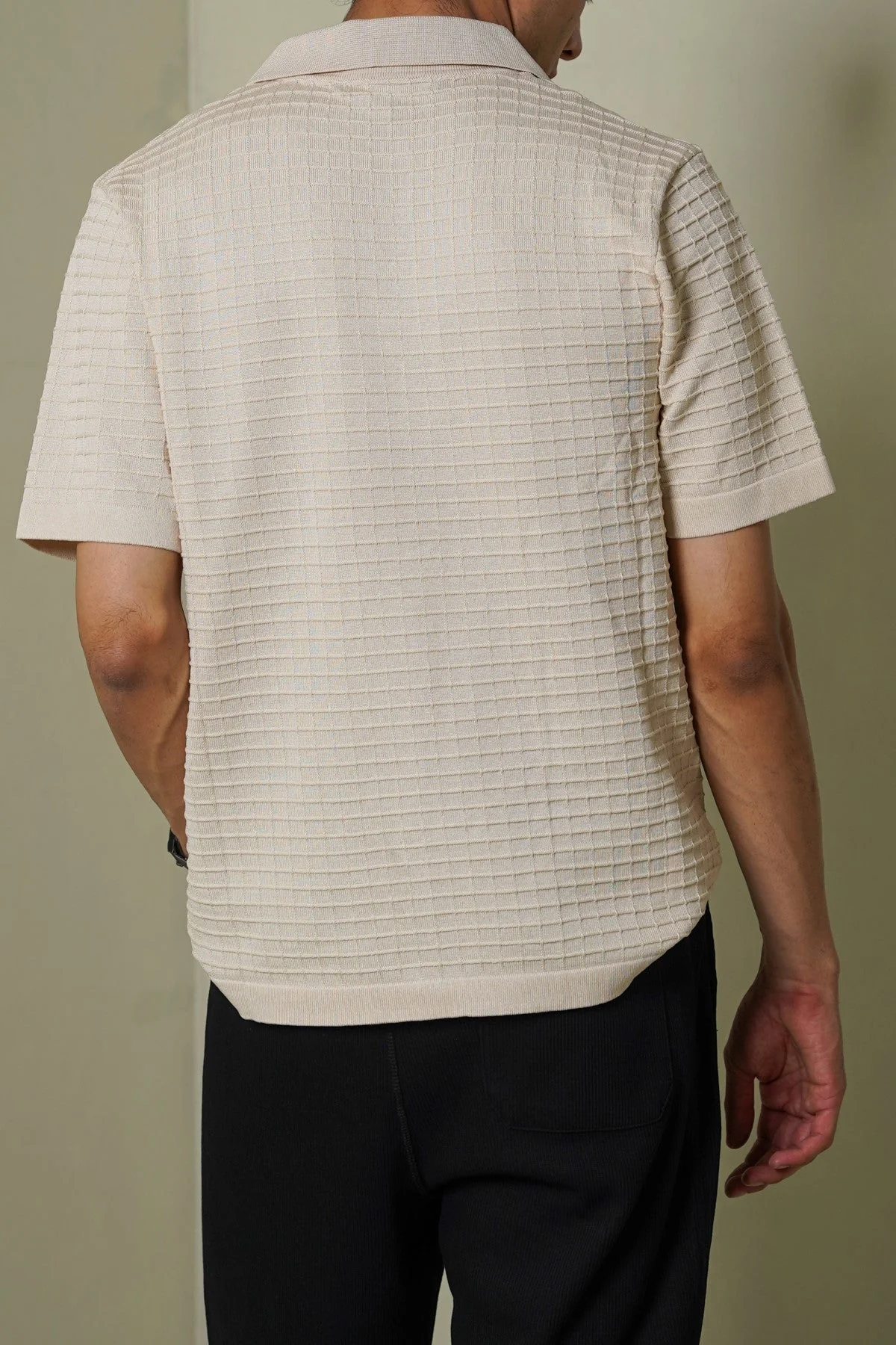 WAFFLE-KNIT SHIRT - Image 6