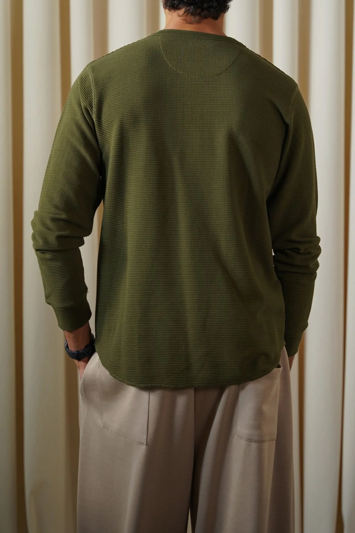 WAFFLE KNIT T-SHIRT - Image 5