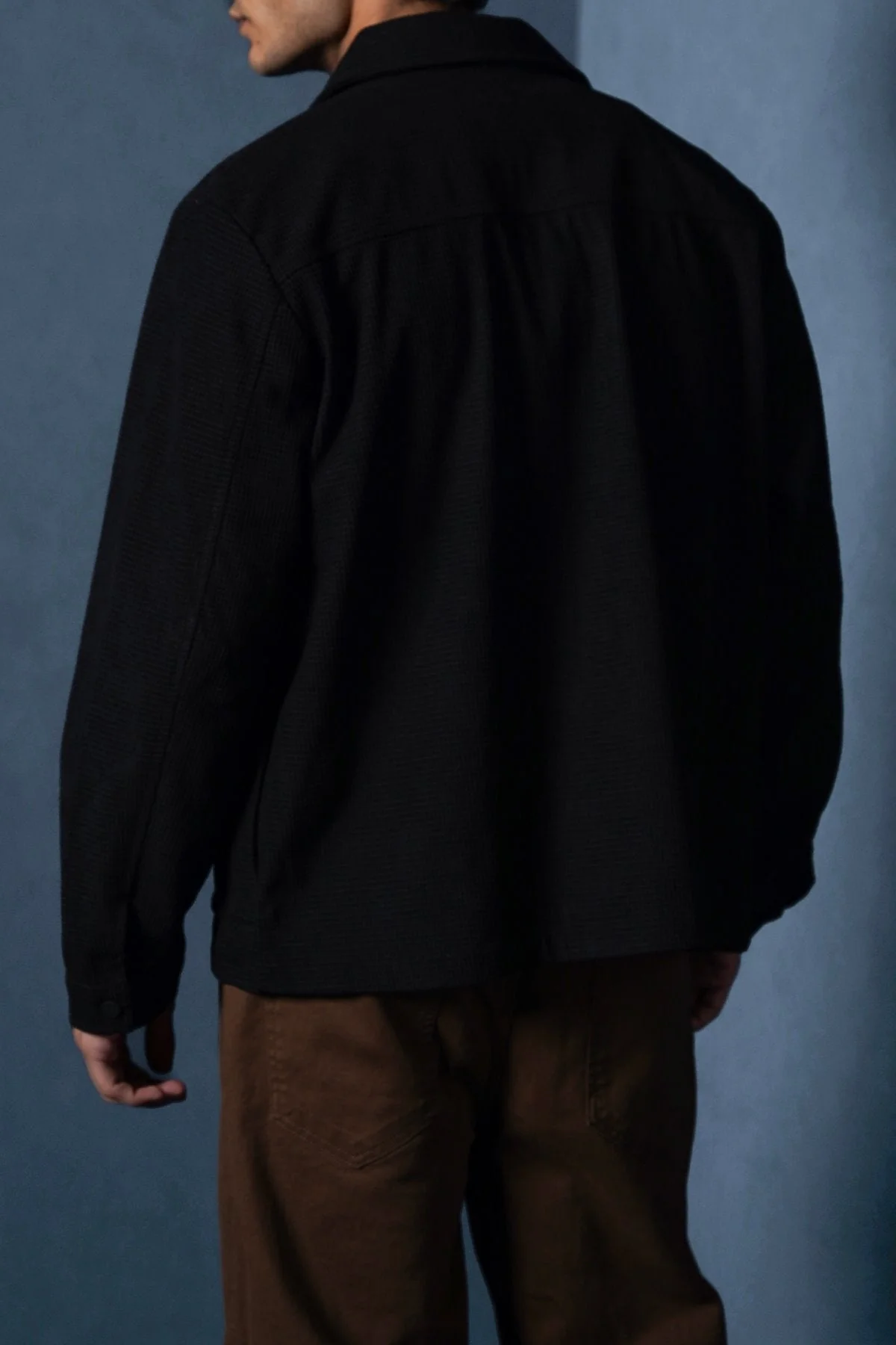 WAFFLE-TEXTURED JACKET - Image 5