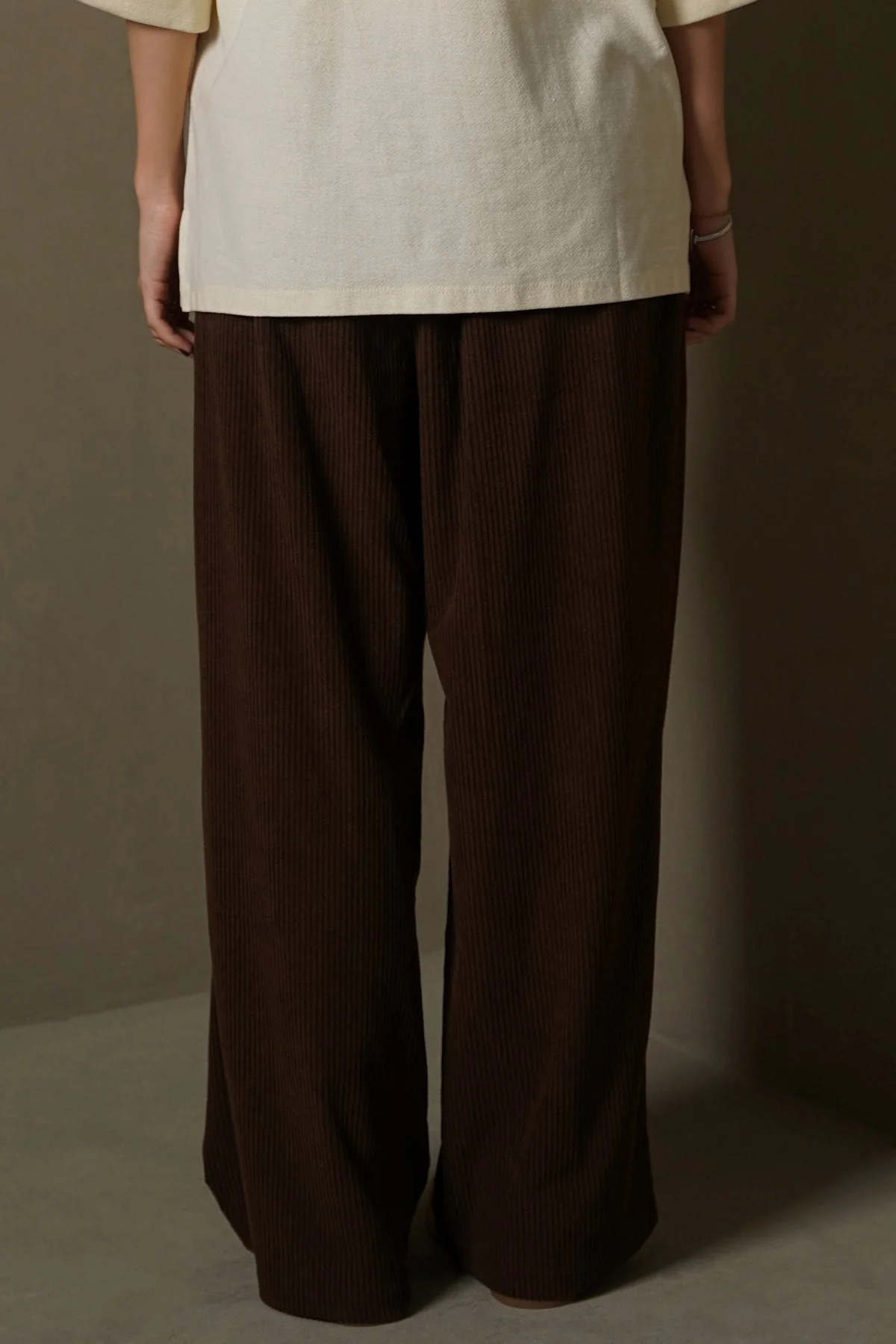 WALNUT CORDUROY TROUSERS - Image 6