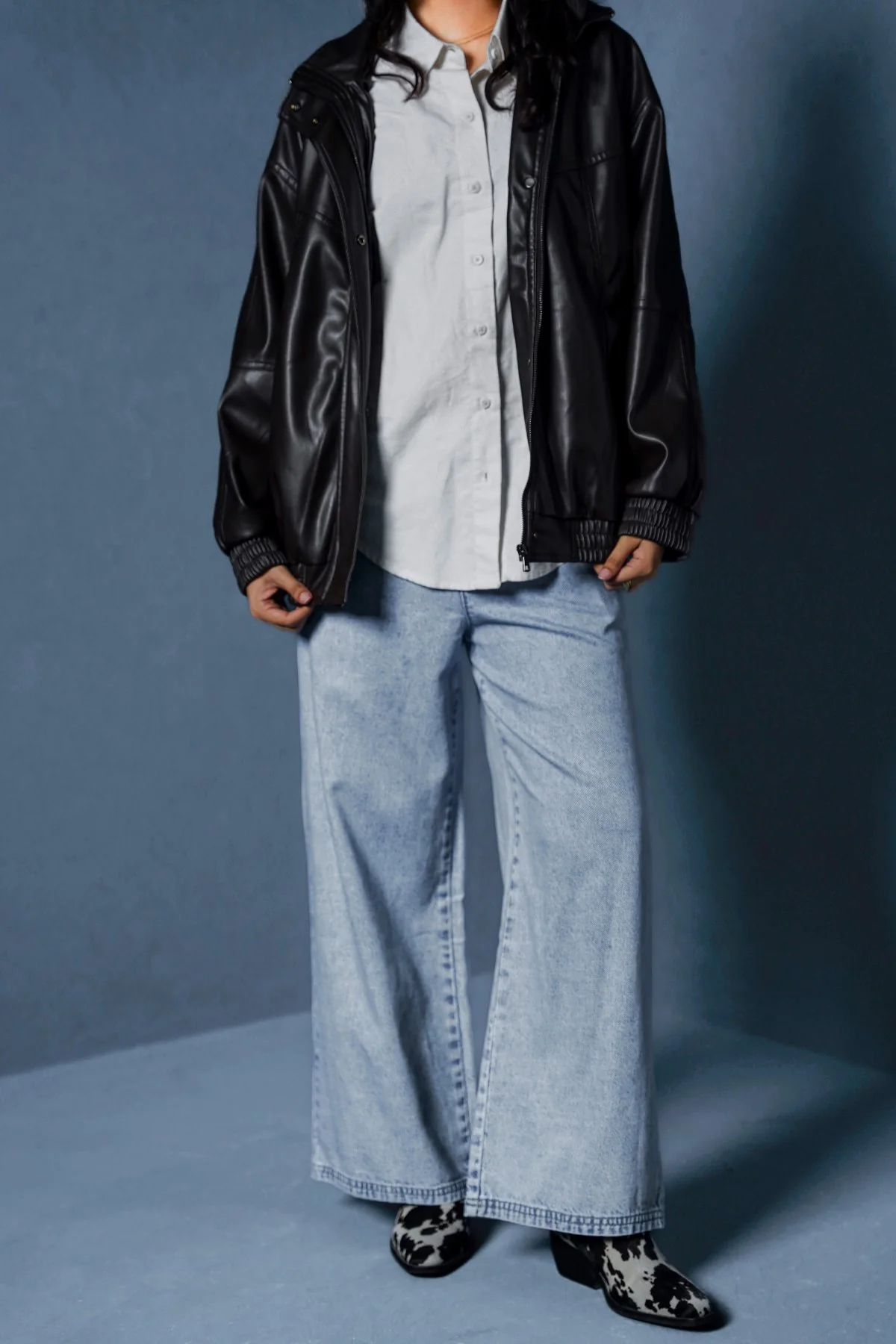 EASY WIDE LEG JEANS - Image 4