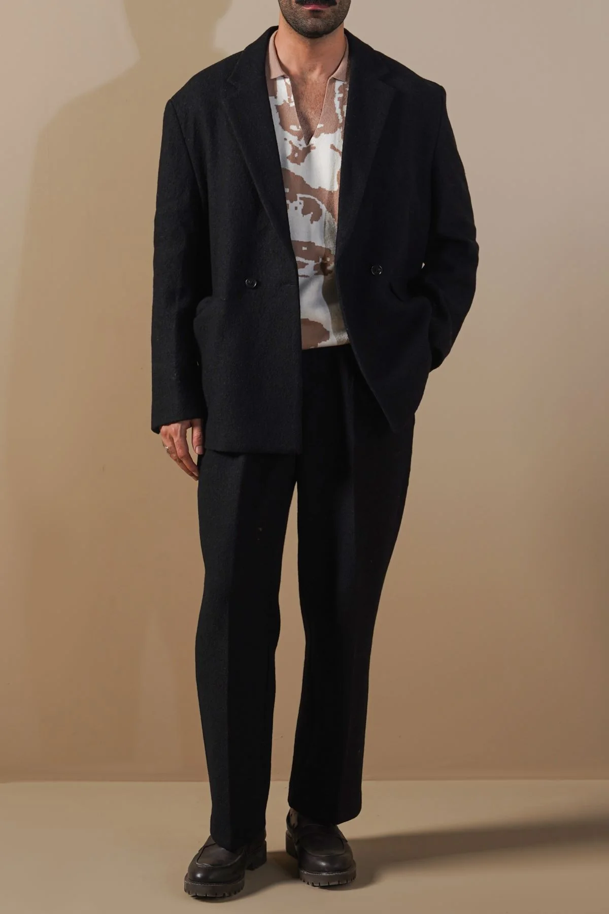 WOOL-BLEND DAILY PANTS - Image 4