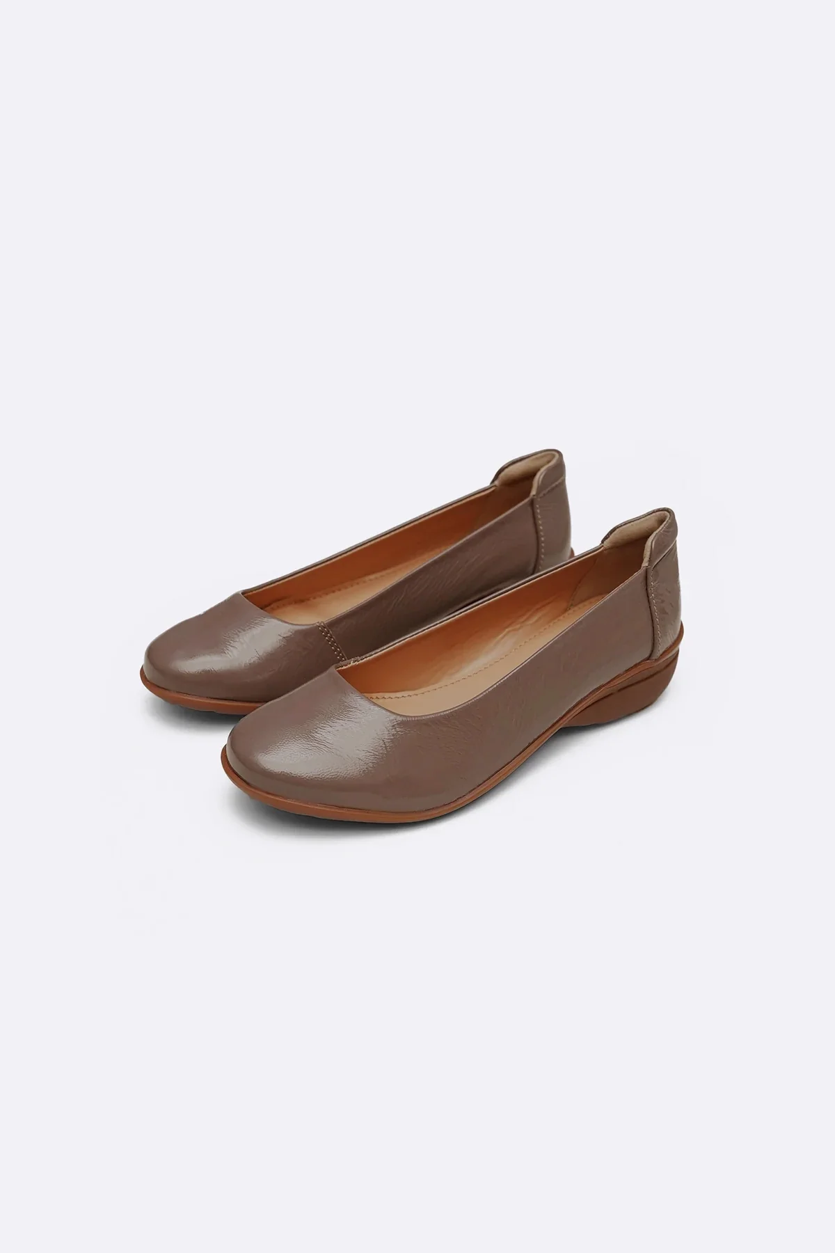 WRINKLE LEATHER PUMPS - Image 5