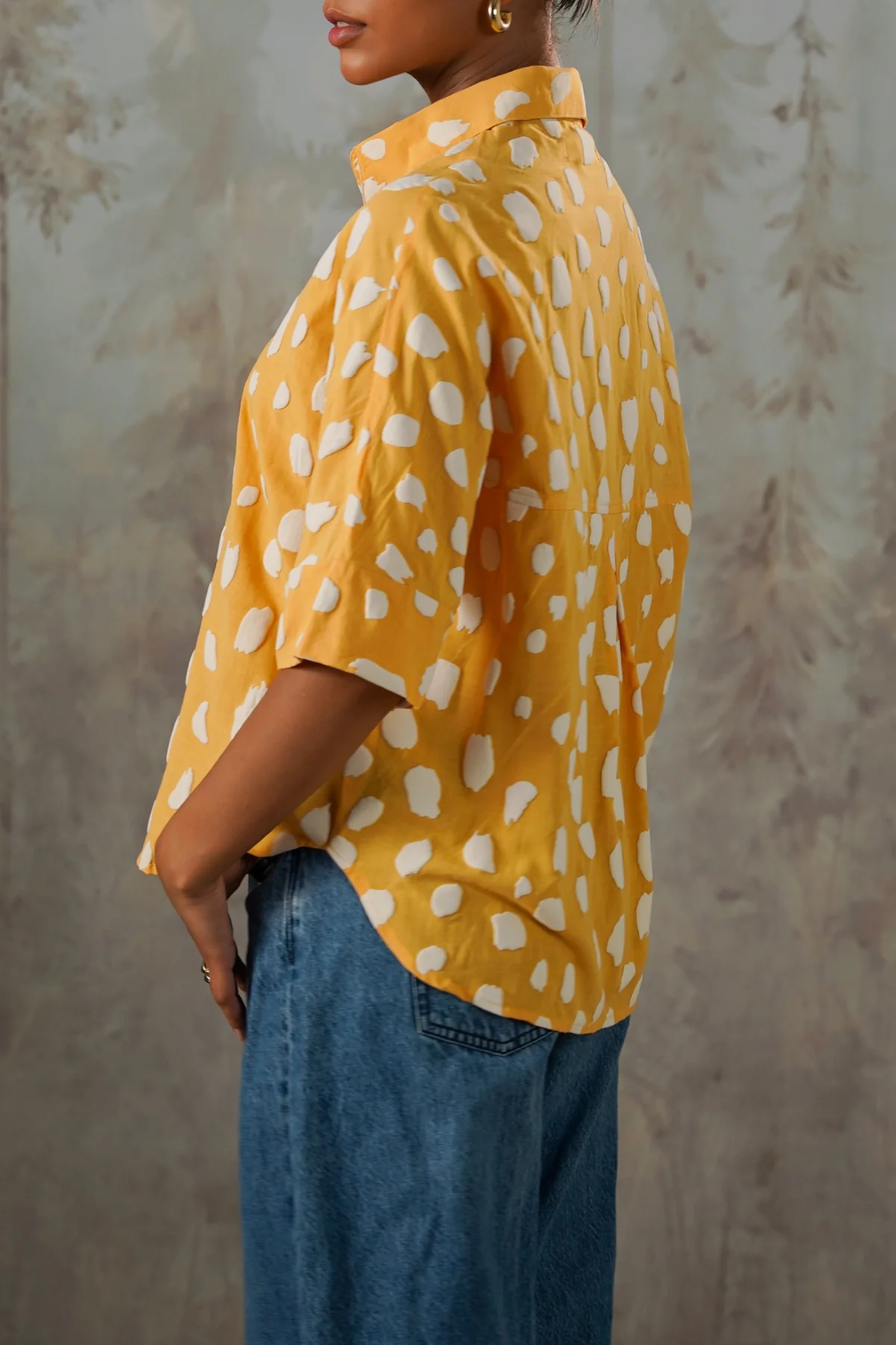 YELLOW MOSS SAFARI SHIRT - Image 5