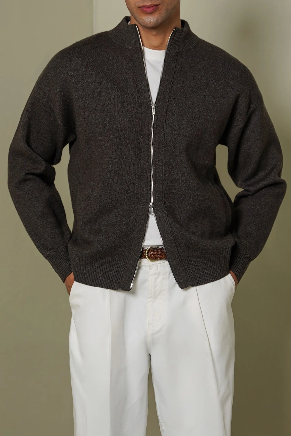 ZIP-UP CARDIGAN - Image 5
